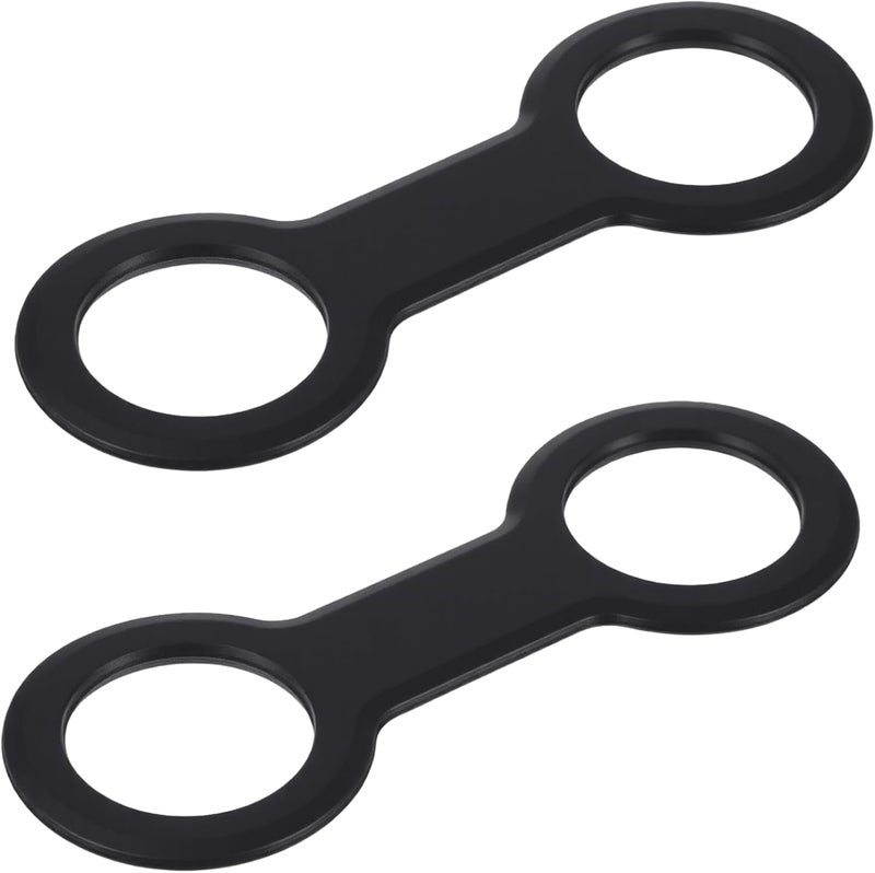 Zelphvt 2 Pcs Snorkel Keeper, Silicone Snorkel Clip for Mask Dive Mask Strap Tube Holder Universal Retainer Attachment Diving Snorkeling Gear Accessories Spare Part - Image 1